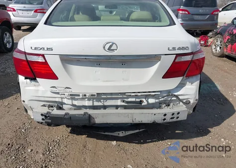 2008 Lexus Ls 460 z USA, uszkodzony, nr VIN JTHBL46F585075180